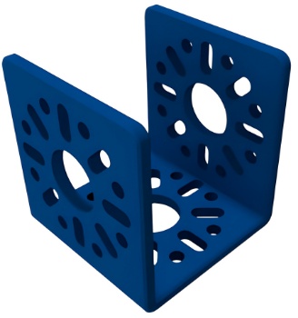 Picture of Inside U-Bracket (Blue)