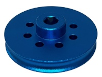 40mm OD Round Groove Pulley - 6mm Hex