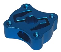 6mm Low Profile Hex-Shaft Clamping Hub 