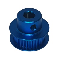 30 Tooth GT2-6mm Timing Belt Hex-Shaft Pulley