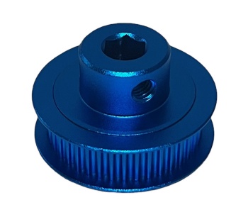40 Tooth GT2-6mm Timing Belt Hex-Shaft Pulley