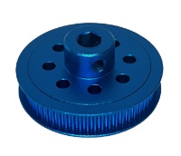 	60 Tooth GT2-6mm Timing Belt Hex-Shaft Pulley