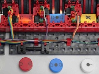 Model structure of the sorting line with AI