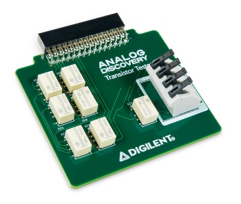 Transistor Tester for Analog Discovery