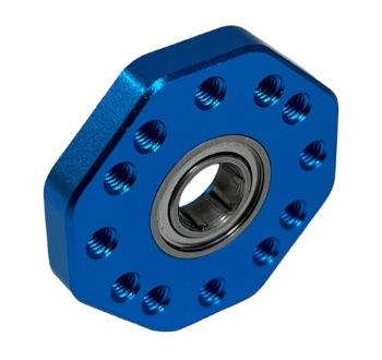 6mm Hex-Shaft Face Bearing Block