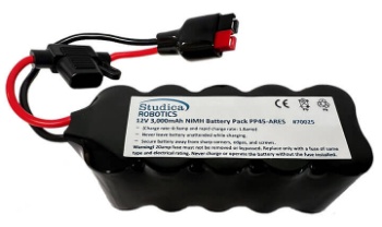 12V NiMH Battery pack for FTC competitions with PP45 ARES type connector 3000mAh power