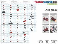 ROBOTICS TXT 4.0 Base Set from fischertechnik 559888 Parts List