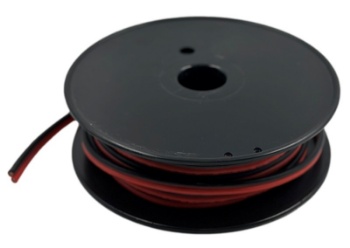 12AWG Red/Black Flexible Silicone Bonded Wire 15m