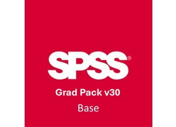IBM SPSS Statistics Base Student Grad Pack v30