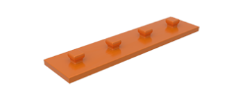 Picture of Construction plate 15x60 orange