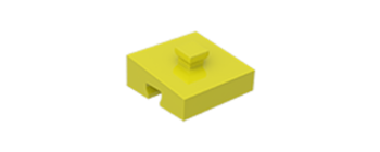 Picture of Angle block 7.5° yellow