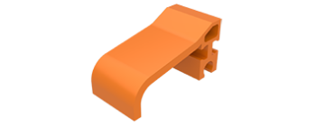 Picture of Extension side part orange