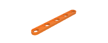 Picture of I-strut 60 with hole orange