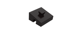 Picture of Angle block 15° black