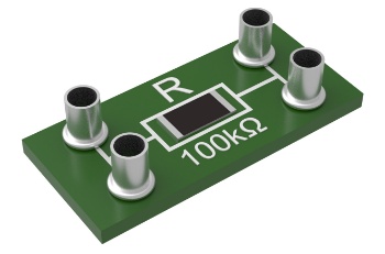 Picture of Board resistor 100kOhm