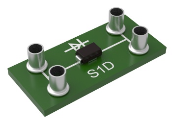 Picture of Board diode 1N4004