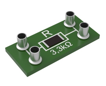Picture of Board resistor 3.3 kOhm